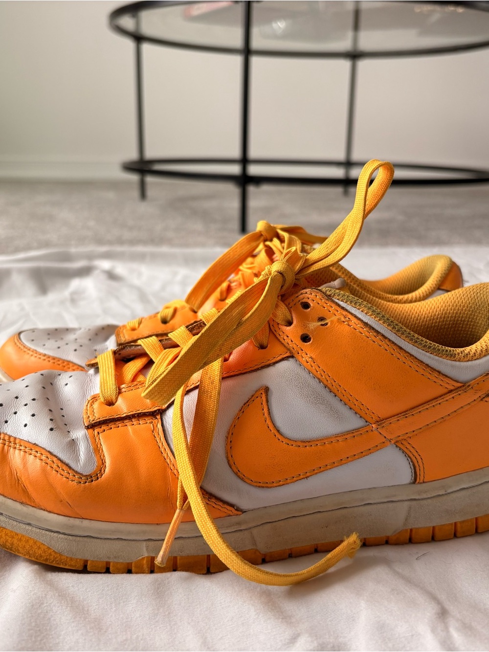 Yellow Nike Dunk Low